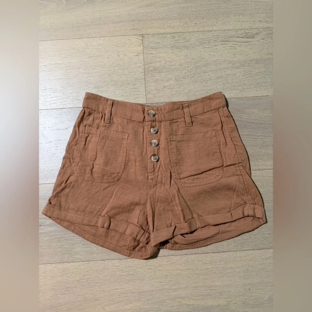 BILLABONG Leave Rad Shorts Orange High Waist- 27W